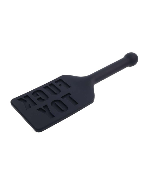 Edge FUCK TOY Silicone Paddle - Black - Image 3