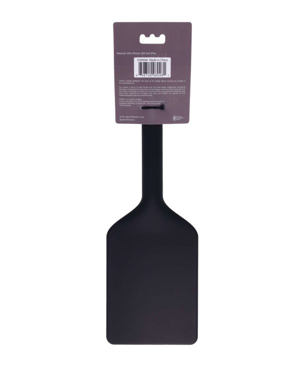 Edge FUCK TOY Silicone Paddle - Black - Image 4